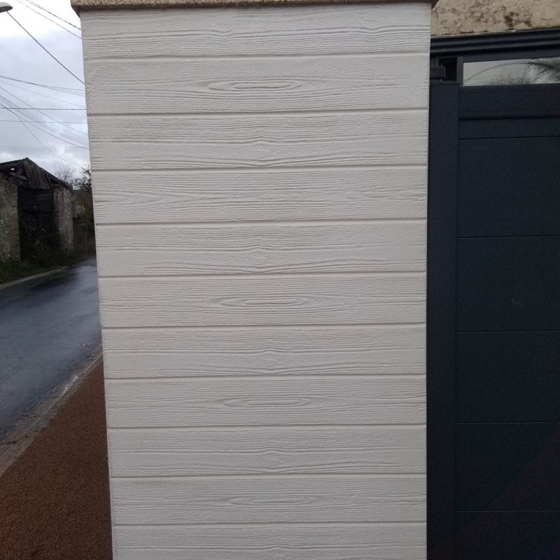 Réalisation par Eric Guillet, ravalement de façade et enduit à Aizenay